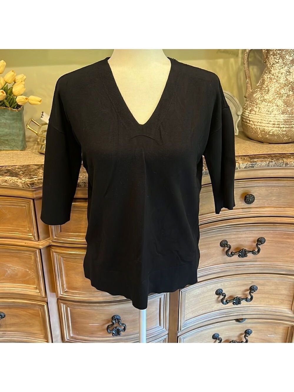 Cyrus 1/2 Sleeve Blouse Size Medium